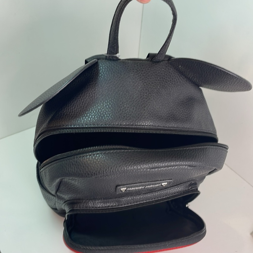 New Disney Embossed Mickey Icons and Mouse Ears Mini Backpack Purse Ltd Ed - Picture 10 of 12